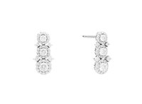 Orecchini Recarlo Donna Anniversary Halo in Oro bianco Diamante E01FA045/102